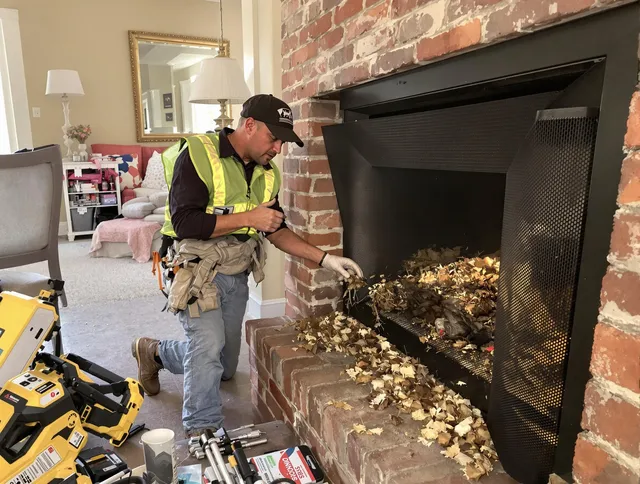 Safe screening installation by North Tustin Chimney Sweep in North Tustin, CA
