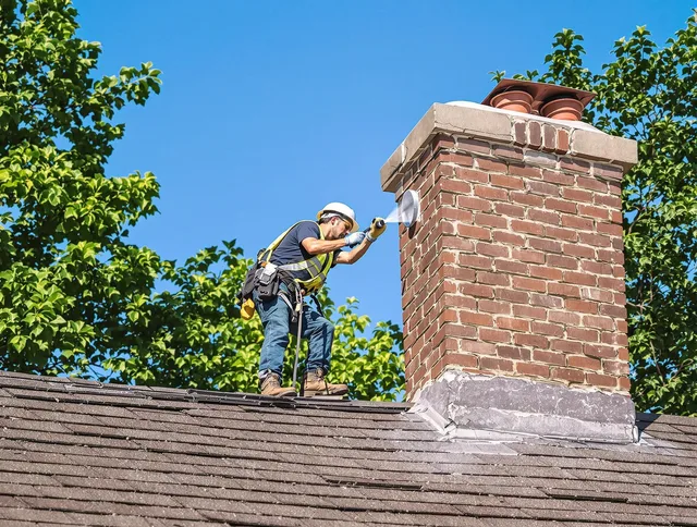 North Tustin Chimney Sweep performing an inspection with advanced tools in North Tustin, CA