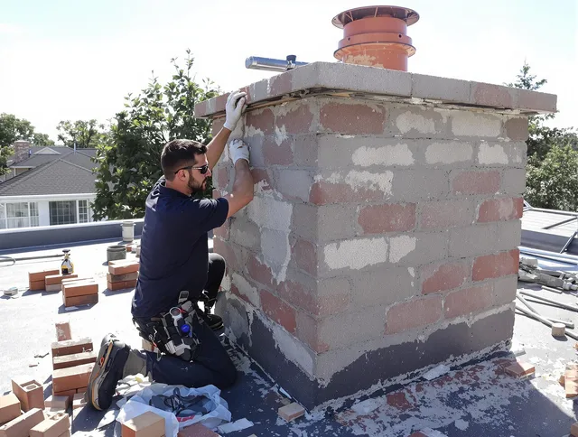 Advanced chimney repair process by North Tustin Chimney Sweep in North Tustin, CA