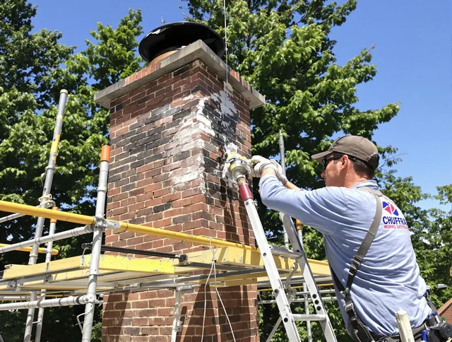 Structural chimney repair by North Tustin Chimney Sweep in North Tustin, CA