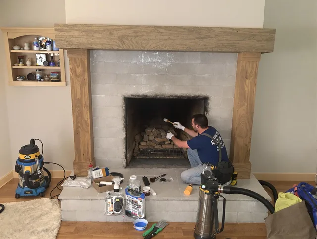 Detailed creosote removal process by North Tustin Chimney Sweep in North Tustin, CA
