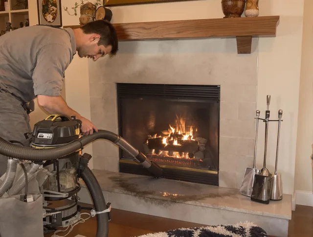 Routine fireplace upkeep by North Tustin Chimney Sweep in North Tustin, CA