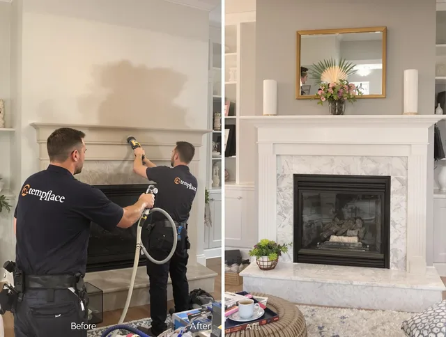 Professional soot removal by North Tustin Chimney Sweep team in North Tustin, CA